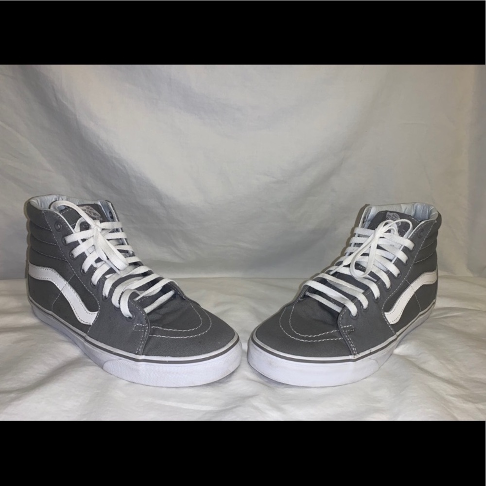 Grey High Top Vans